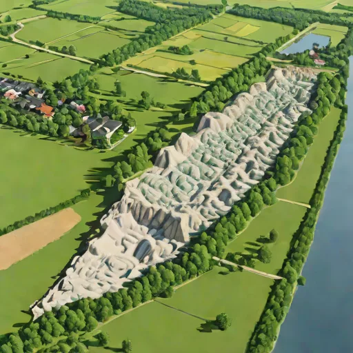 Esker von Zarpen bei Lübeck