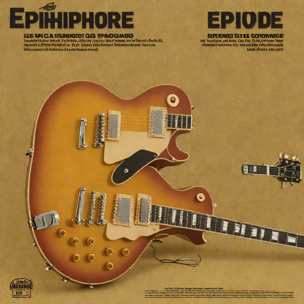 Epiphone Les Paul Standard '60s Owner's Manual
