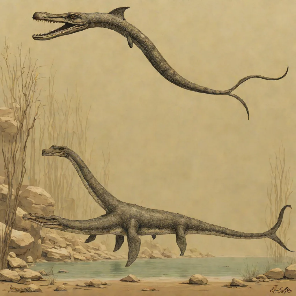Elasmosaurus platyurus