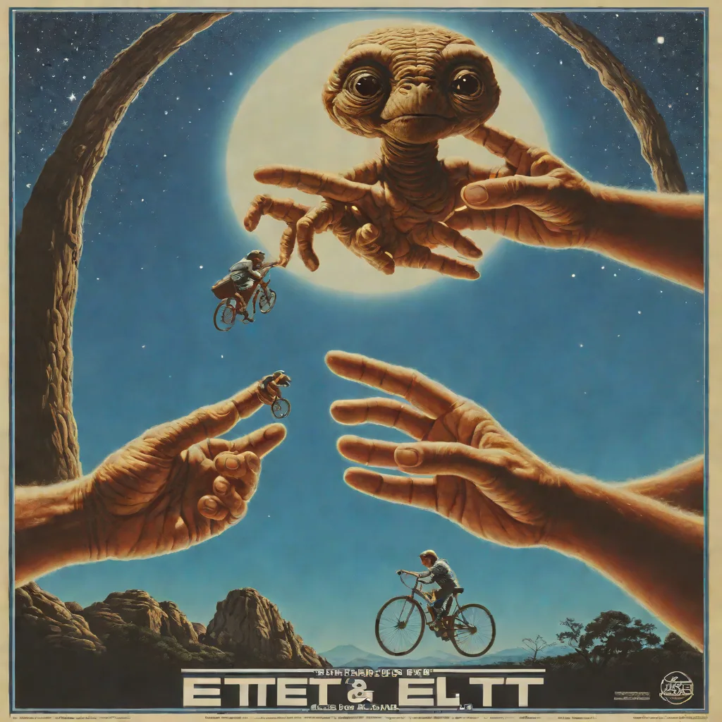 E.T. the Extra-Terrestrial (1982) Original Theatrical Poster