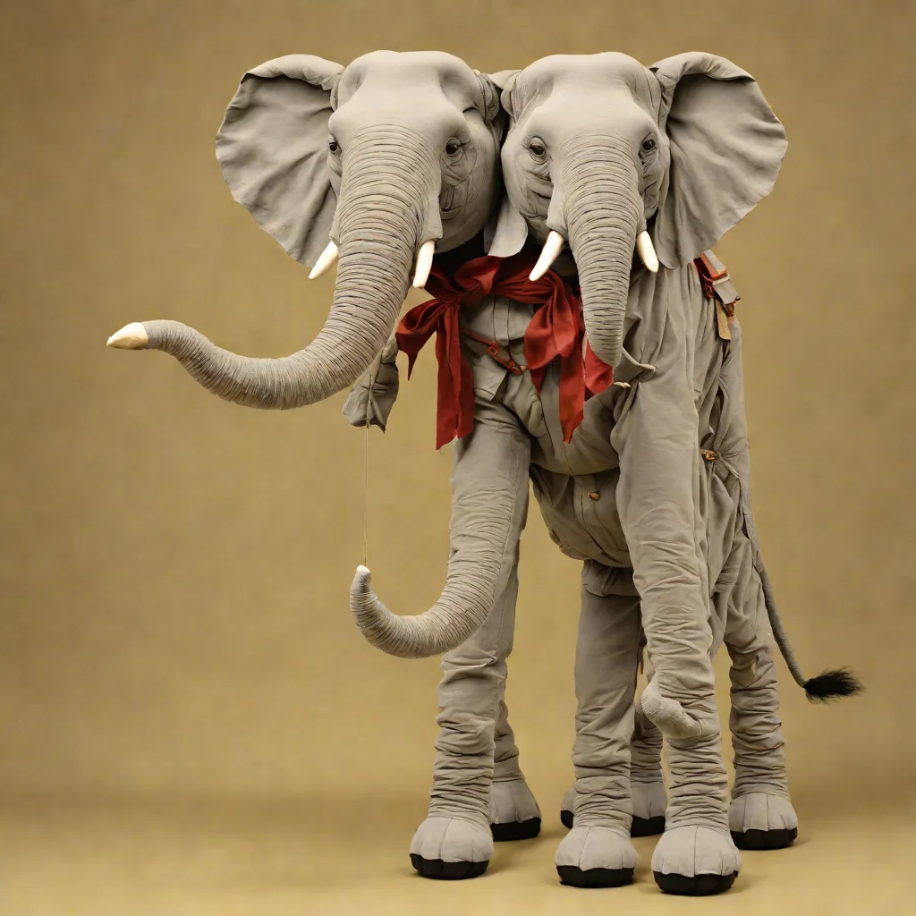 Elephant Stage Puppet 2830