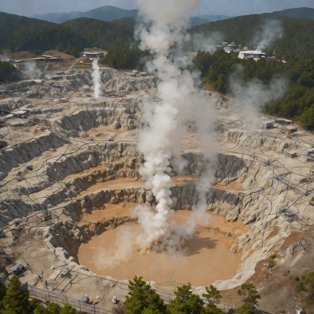 Ebinokogen fumaroles