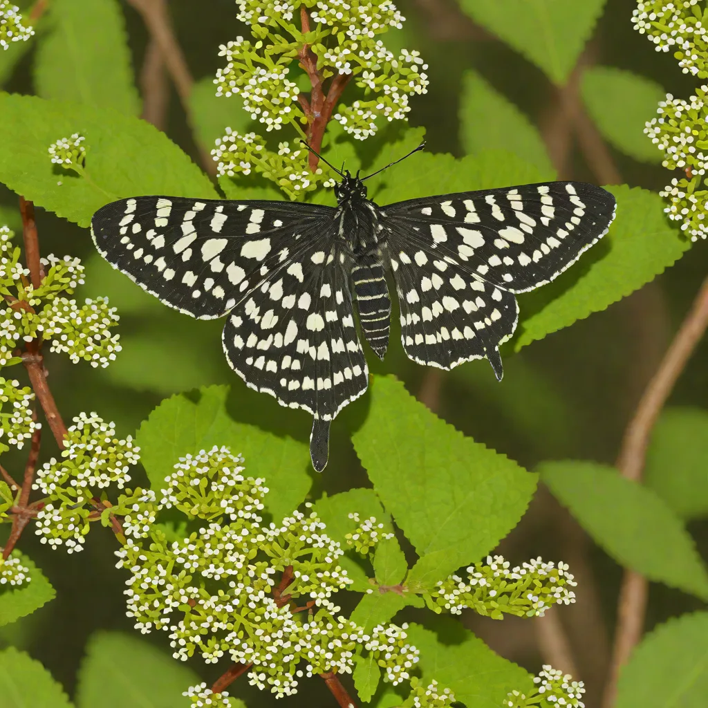 Eight-spotted forester moth