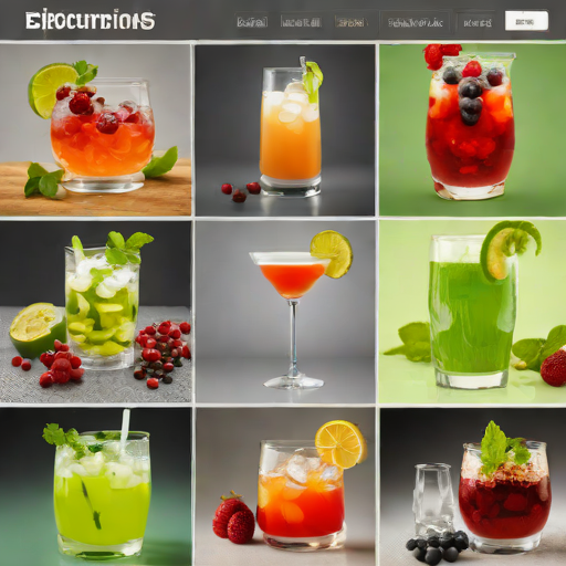Epicurious - Cocktails