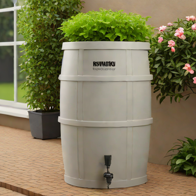 EnviroWorld 50 Gallon Rain Barrel