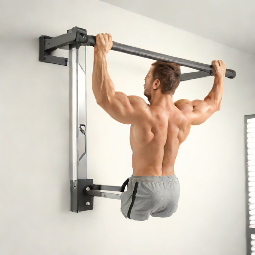 Fitness Reality Wall Mounted Pull-Up Bar