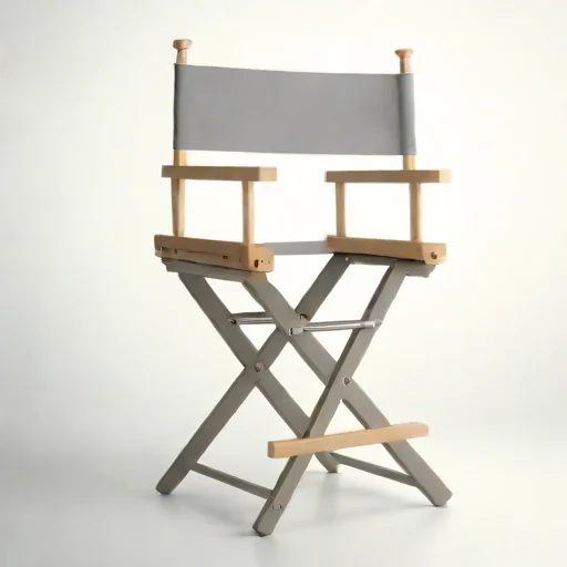 Folding Director's Chair (Heavy Duty Steel)