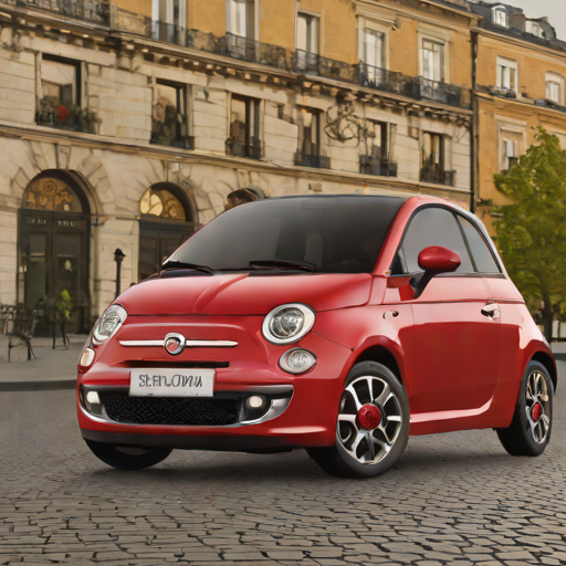 Fiat 500e (RED)