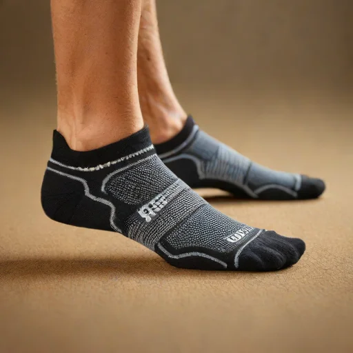 Feetures Elite Light Cushion No Show Tab Socks
