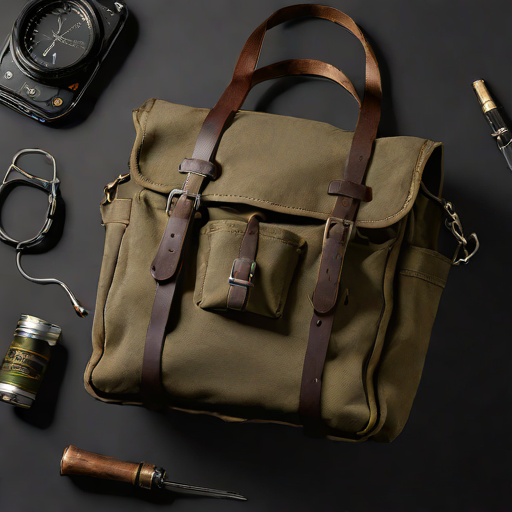 Filson Tin Cloth Field Bag