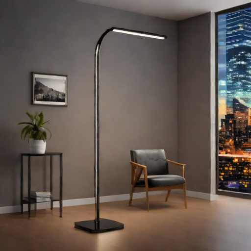 Floor Lamp with Shelf (Generic)