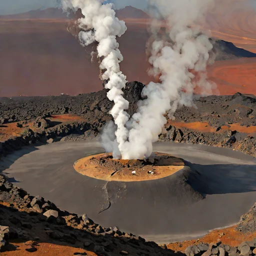 Fogo fumaroles