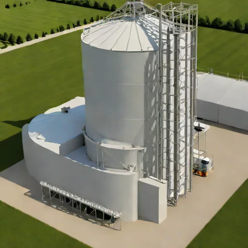 Farmco Concrete Stave Silo