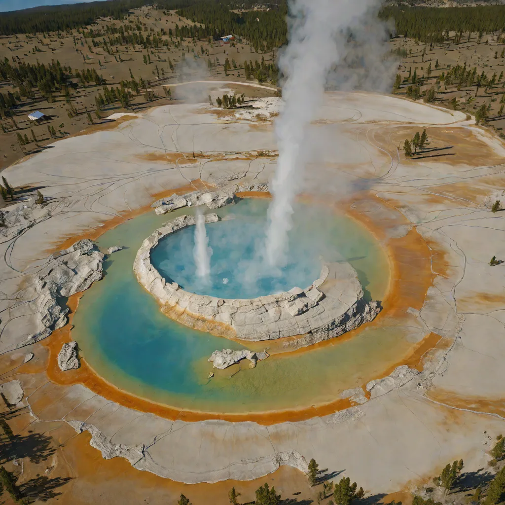 Feather Satellite Geyser
