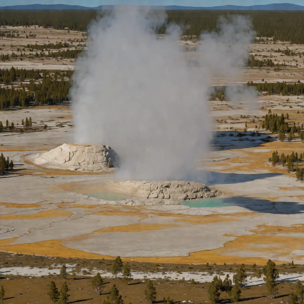 Flat Cone Geyser