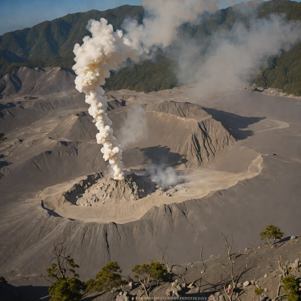 Fuego Summit Fumaroles
