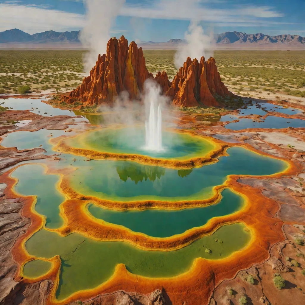 Fly Geyser (Fly Ranch)