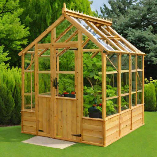 Forest Glade Cedar Greenhouse