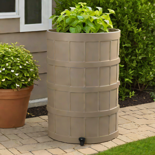 FCBG 55 Gallon Rain Barrel