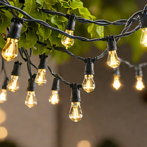 Fairywill Outdoor String Lights