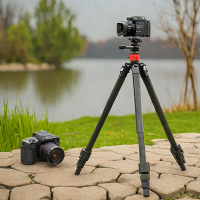 Fotopro X-Go Aluminum Video Tripod with GH500 Fluid Head