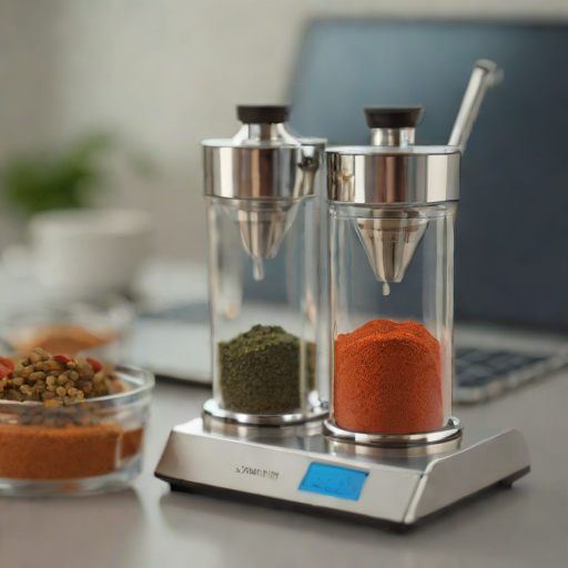 Glass Spice Grinder Set