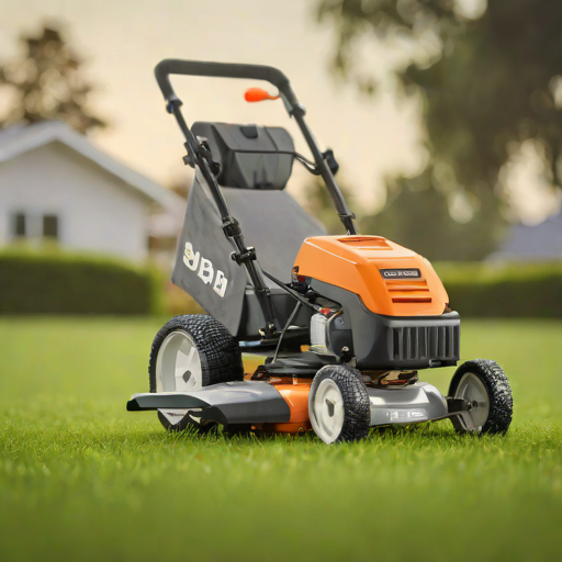 Gas Mower with Bagging System