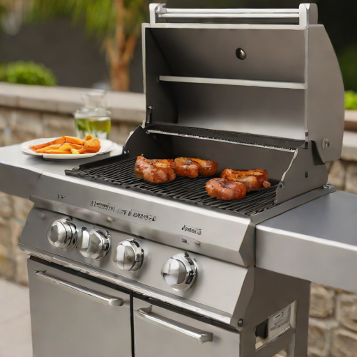 Gas Grill with Infrared Burners