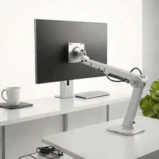 Gas Spring Single Monitor Arm (Premium)