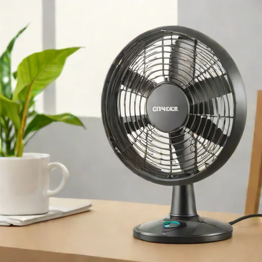 Genesis 12-Inch Oscillating Desk Fan