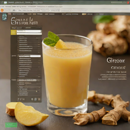 Ginger Zing Drink