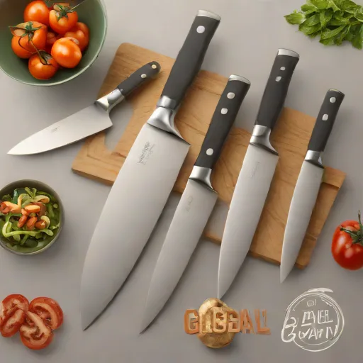 Global G-2 8-Inch Chef's Knife and G-3 Pair