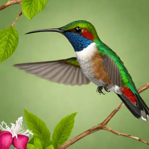 Garnet-throated Hummingbird