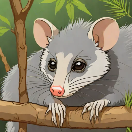 Gray Four-eyed Opossum