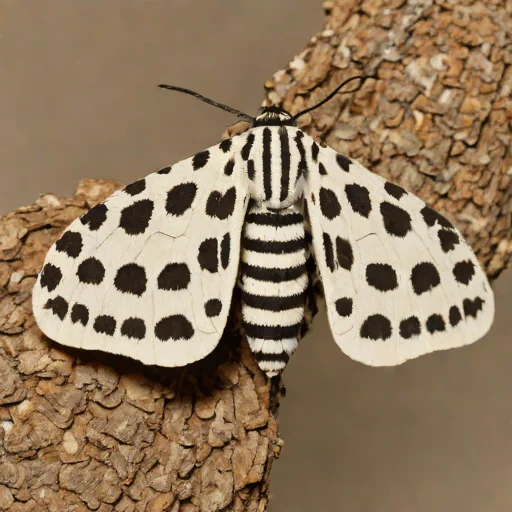 Giant leopard moth