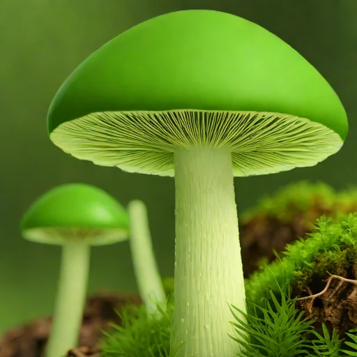 Green Cracking Russula