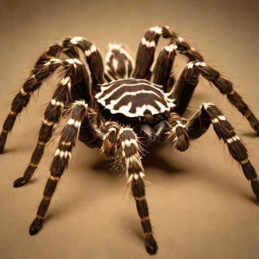 Giant White Knee Tarantula (Acanthoscurria geniculata)