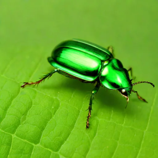 Green Dock Beetle
