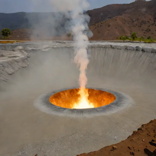 Gayolesten fumarole field