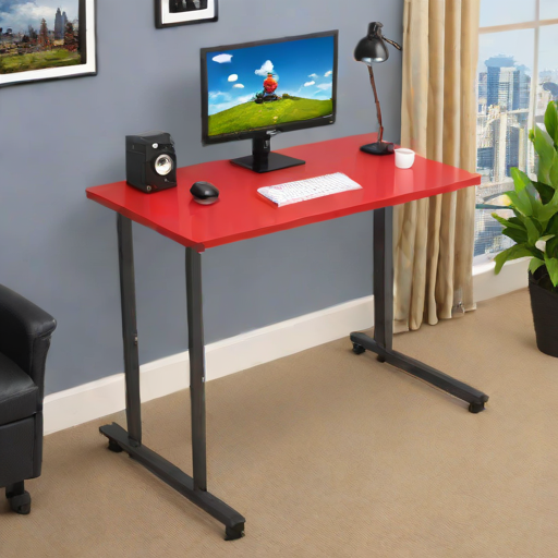 Gaming Desk - 48" x 24" Red