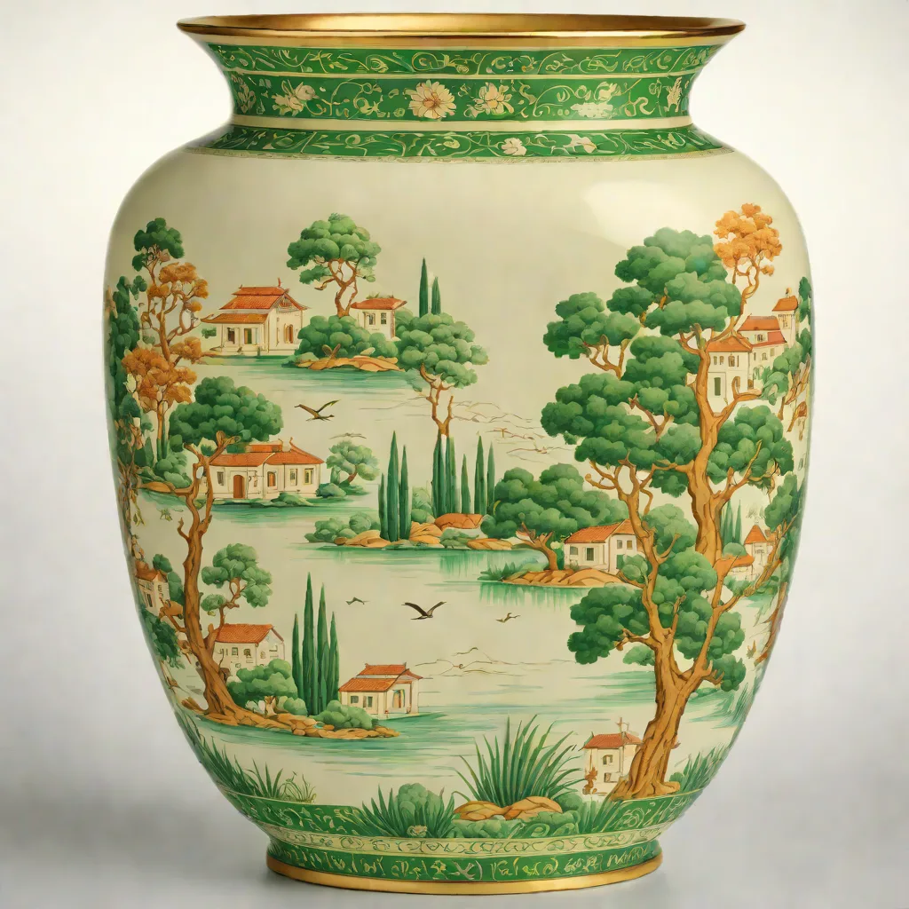 Ginori 1735 Oriente Italiano Vase