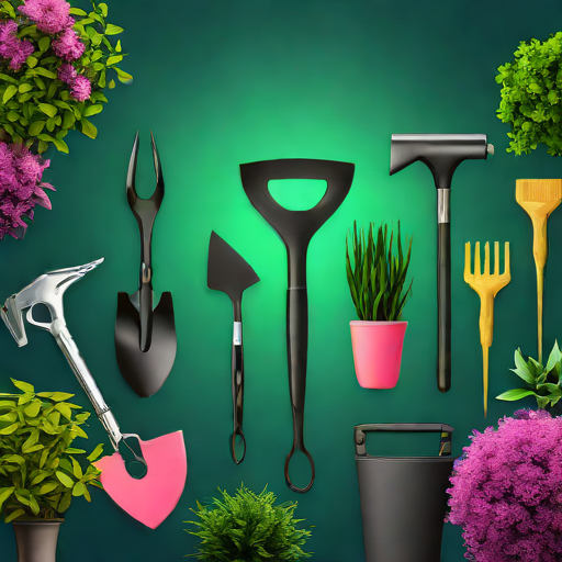 Gardman 4-Wheeled Garden Cart with Storage