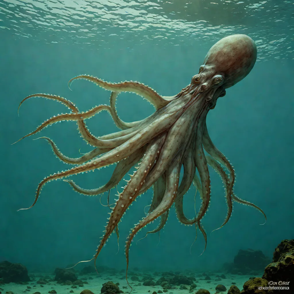 Giant Squid (Architeuthis dux)