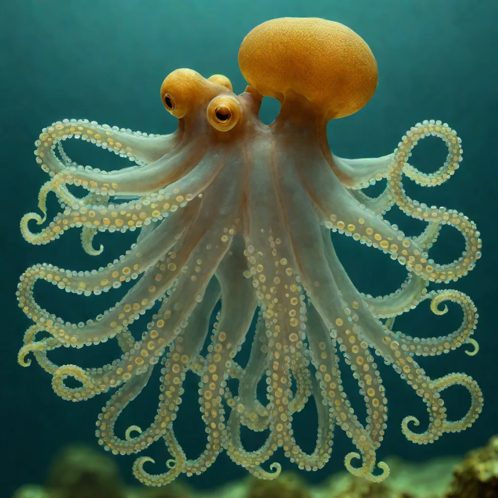 Glass Octopus (Vitreledonella richardi)