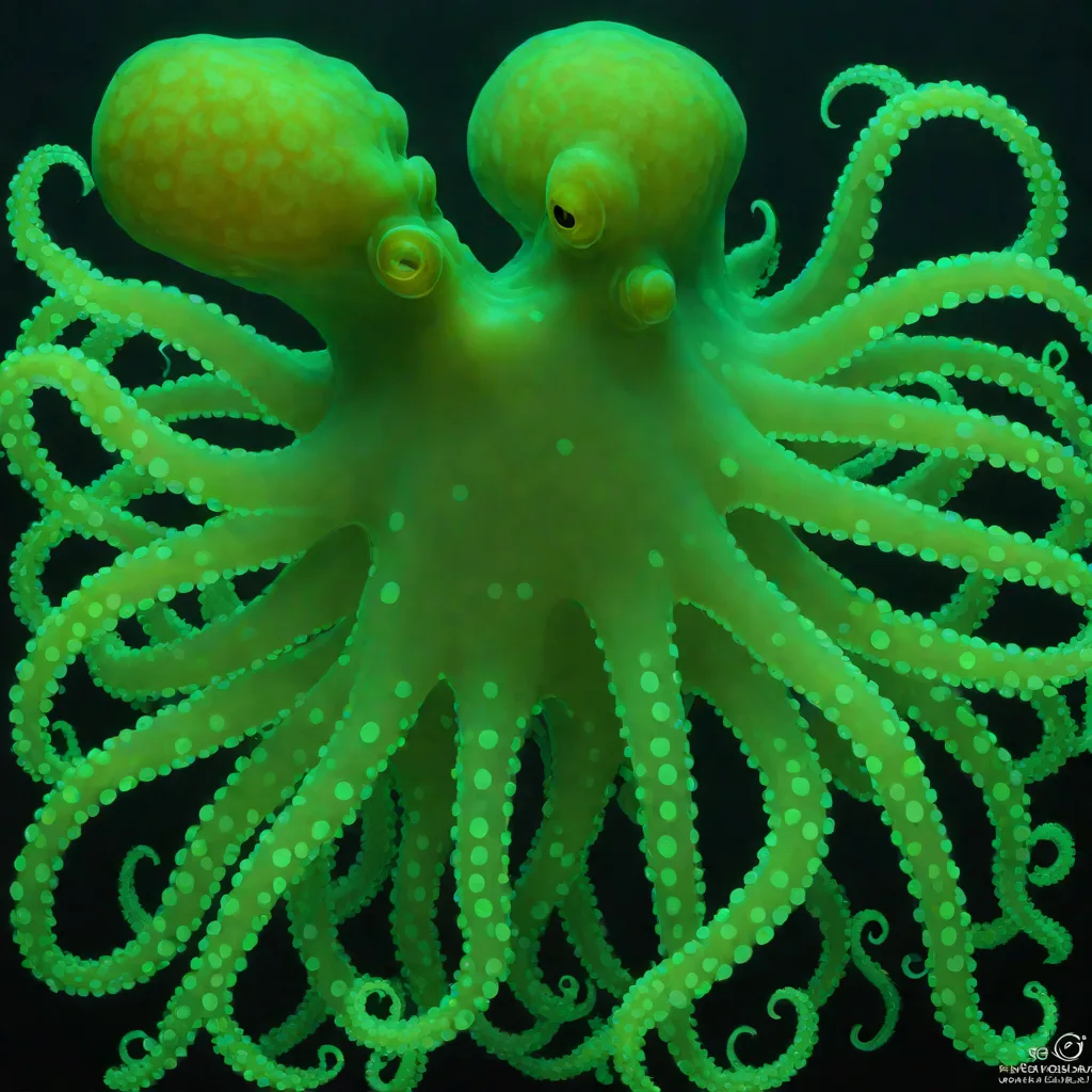 Glowing Sucker Octopus (Stauroteuthis syrtensis)