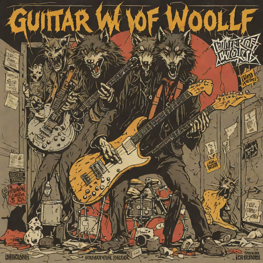 Guitar Wolf - Wolf Rock