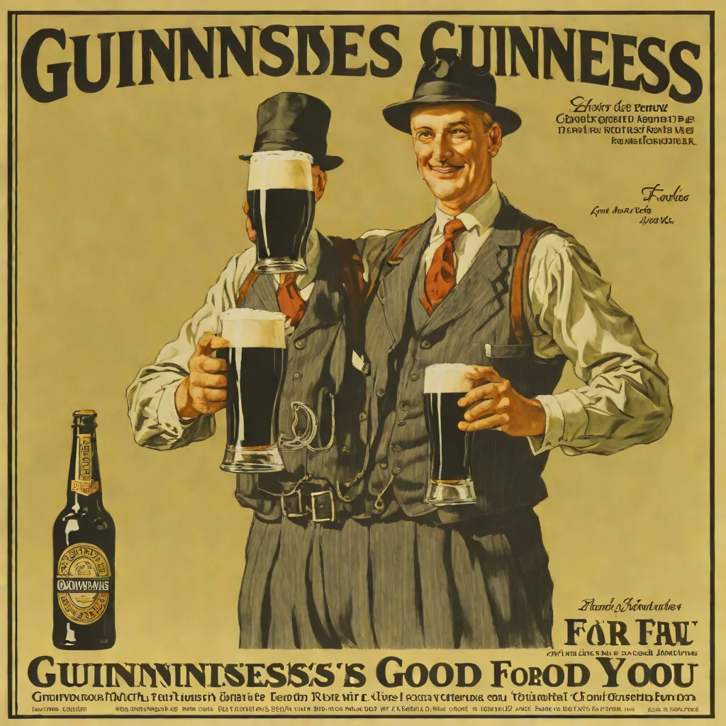Guinness – Guinness Is Good for You Vintage Poster (1929)