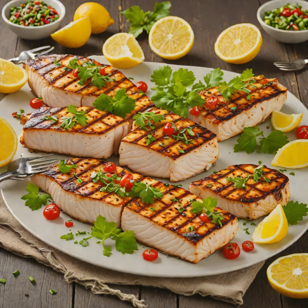 Grilled Swordfish Steak