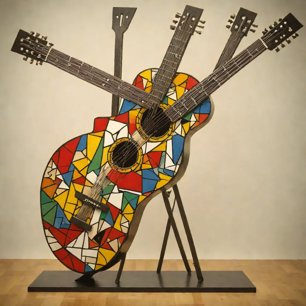 Guitar by Pablo Picasso