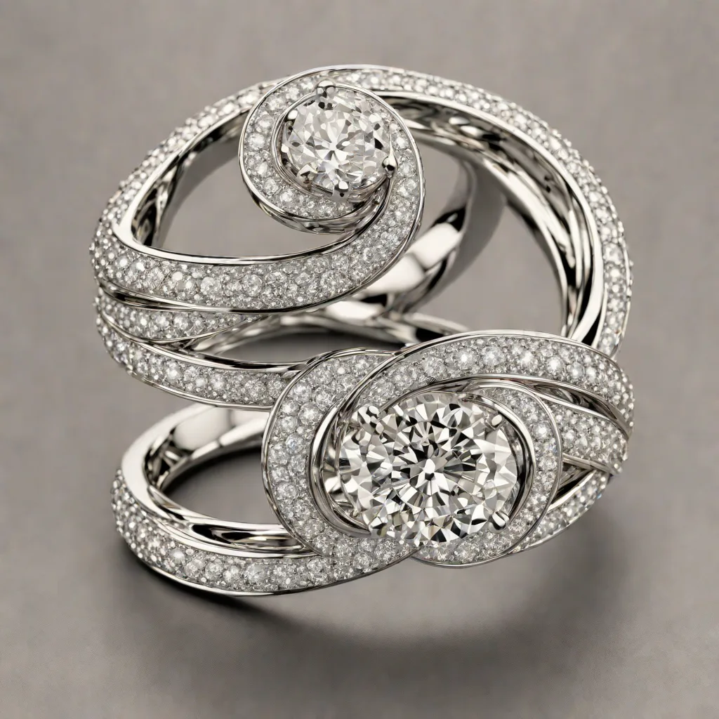 Graff Spiral Diamond Ring